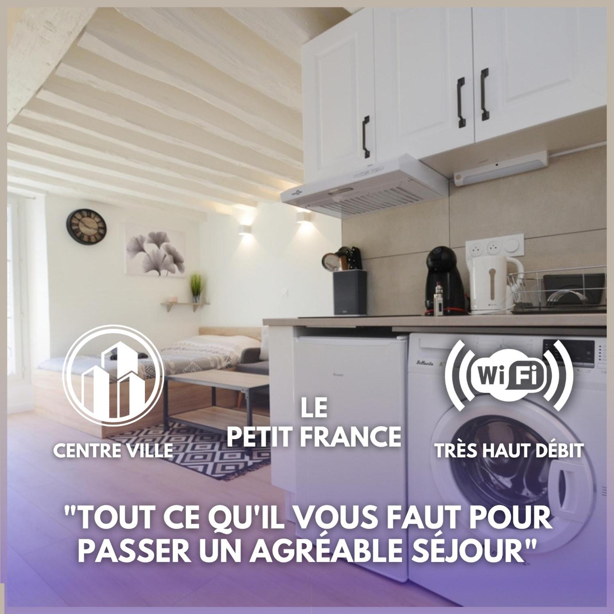 Le Petit France - Hyper Centre De Fontainebleau - Proche Insead Apartment Bagian luar foto